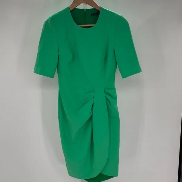 green emerald velvet dress Black Halo Santorini Mini Dress main image 1